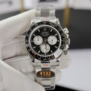 Rolex Daytona 126529LN 904L Steel Black Dial 40mm Oyster Super Clone