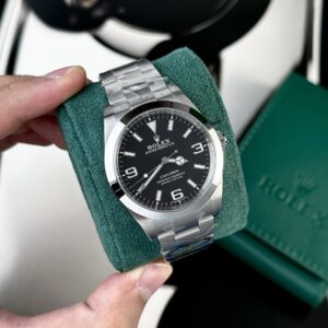 Alternative view of Rolex Explorer 214270 904L Steel Black Dial 39mm Oyster Super Clone