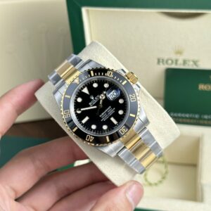 Rolex Submariner 126613LN SS/YG Plated Black Dial 41mm Oyster Super Clone
