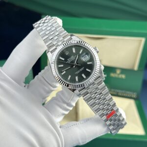 Rolex Datejust 126334 904L Steel Green Dial 41mm Jub Super Clone