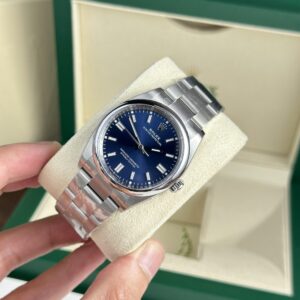 Rolex Oyster Perpetual 126000 904L Steel Blue Dial 36mm Oyster Super Clone