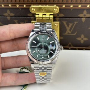 Rolex Sky-Dweller 336934 316L Steel Green Dial 42mm Jub AAA Replica