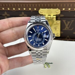 Rolex Sky-Dweller 326934 316L Steel Blue Dial 42mm Jub AAA Replica