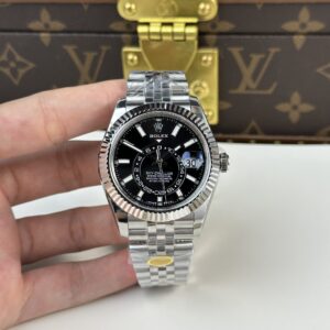 Rolex Sky-Dweller 326934 316L Steel Black Dial 42mm Jub AAA Replica
