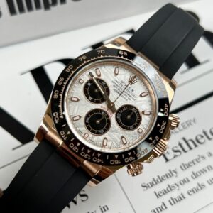 Rolex Daytona 116515LN RG Plated Meteorite Dial 40mm Oysterflex Super Clone