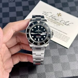 Alternative view of Rolex Sea-Dweller 126600 904L Steel Black Dial 43mm Oyster Super Clone