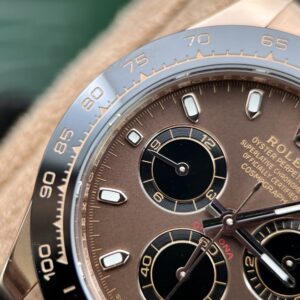 Alternative view of Rolex Daytona 116515LN RG Plated Chocolate Dial 40mm Oysterflex Super Clone