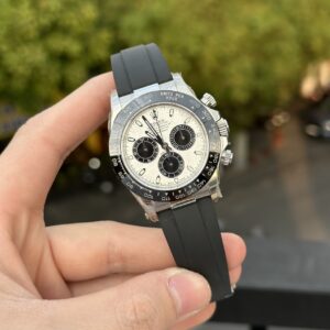 Alternative view of Rolex Daytona 904L Steel Meteorite Dial 40mm Oysterflex Super Clone