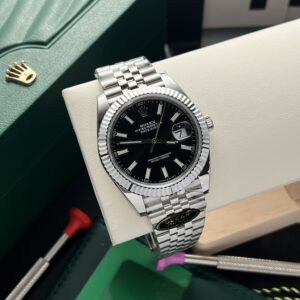 Rolex Datejust 126334 904L Steel Black Dial 41mm Jub Super Clone