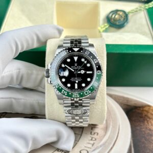Rolex GMT-Master II 126720VTNR Sprite 904L Steel Black Dial 40mm Jub Super Clone