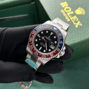 Alternative view of Rolex GMT-Master II 116719BLRO Pepsi 904L Steel Black Dial 40mm Oyster Super Clone
