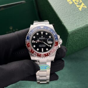 Rolex GMT-Master II 116719BLRO Pepsi 904L Steel Black Dial 40mm Oyster Super Clone