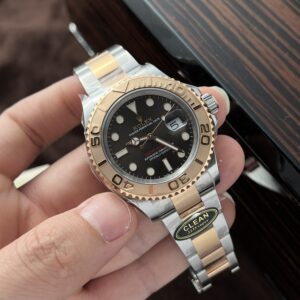 Alternative view of Rolex Yacht-Master 126621 SS/RG Plated Chocolate Dial 40mm Oyster Super Clone