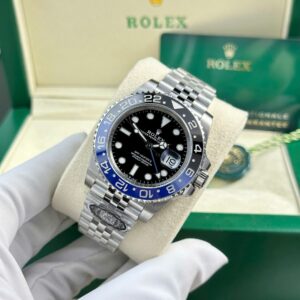 Alternative view of Rolex GMT-Master II 126710BLNR Batgirl 904L Steel Black Dial 40mm Jub Super Clone