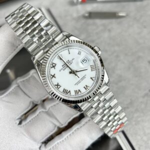 Alternative view of Rolex Datejust 126234 904L Steel White Dial 36mm Jub Super Clone