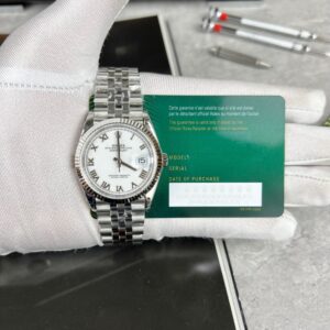Rolex Datejust 126234 904L Steel White Dial 36mm Jub Super Clone