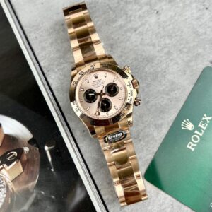 Alternative view of Rolex Daytona 116505 RG Plated Pink Dial 40mm Oyster Super Clone