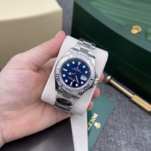 Alternative view of Rolex Yacht-Master 116622 904L Steel Blue Dial 40mm Oyster Super Clone