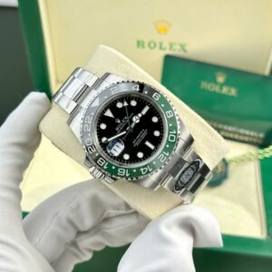 Alternative view of Rolex GMT-Master II 126720VTNR Sprite 904L Steel Black Dial 40mm Oyster Super Clone