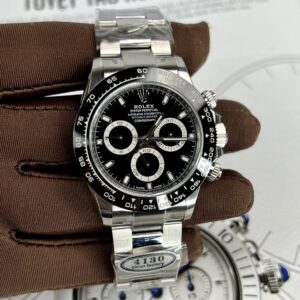 Rolex Daytona 116500LN Godzilla 904L Steel Black Dial 40mm Oyster Super Clone