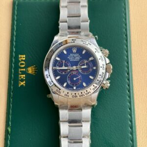 Rolex Daytona 116509 904L Steel Blue Dial 40mm Oyster Super Clone