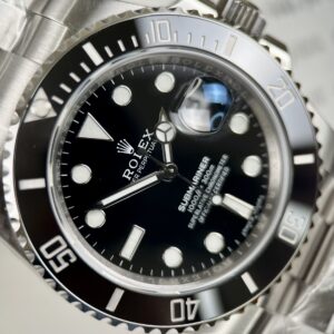 Alternative view of Rolex Submariner 316L Steel Black Dial 40mm Oyster EWF Replica