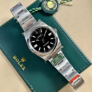 Alternative view of Rolex Oyster Perpetual 124300 316L Steel Black Dial 41mm Oyster KGF Replica