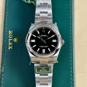 Rolex Oyster Perpetual 124300 316L Steel Black Dial 41mm Oyster KGF Replica