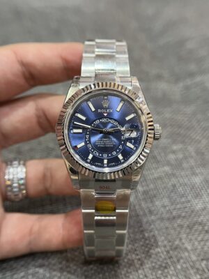 Rolex Sky-Dweller 326935 316L Steel Blue Dial 42mm Oyster NBF Replica