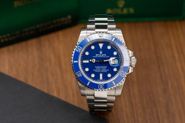 Rolex Submariner 116619LB Smurf 904L Steel Blue Dial 40mm Oyster Super Clone