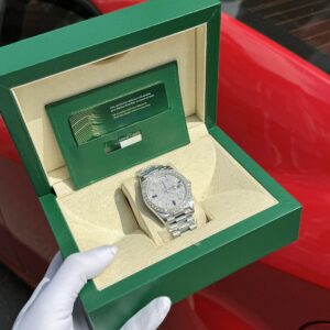 Rolex Day-Date 904L Steel Diamond Dial 40mm Super Clone