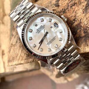 Rolex Datejust 904L Steel MOP Dial With Diamonds 41mm Jub Super Clone