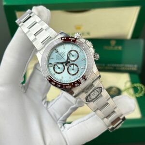 Rolex Daytona 126506 904L Steel Ice Blue Dial 40mm Oyster Super Clone