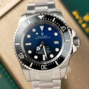 Alternative view of Rolex Deepsea 126660 James Cameron 904L Steel Blue Dial 44mm Oyster Super Clone