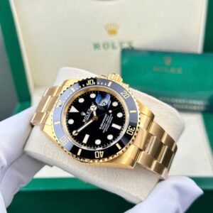 Alternative view of Rolex Submariner 126618LN YG Plated Black Dial 41mm Oyster Super Clone