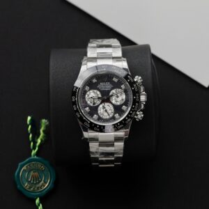 Rolex Daytona 116519LN 904L Steel Dark MOP Dial With Diamonds 40mm Oyster Super Clone