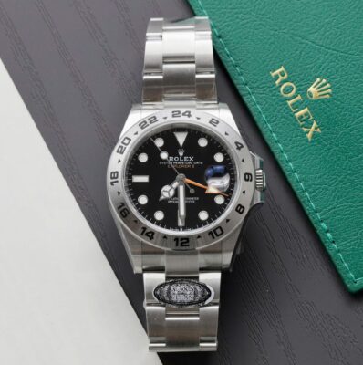 Rolex Explorer 226570 904L Steel Black Dial 42mm Oyster Super Clone