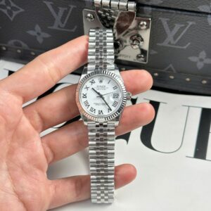 Rolex Datejust 316L Steel White Dial 31mm Jub THBF Replica