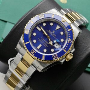 Alternative view of Rolex Submariner 116613LB SS/YG Plated Blue Dial 40mm Oyster Super Clone