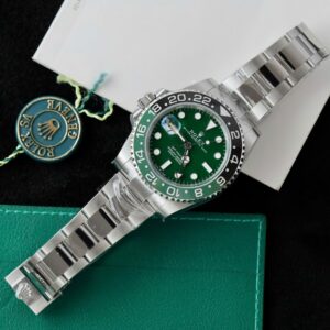 Rolex GMT-Master II 126729VTNR Absinthe 904L Steel Green Dial 40mm Oyster Super Clone