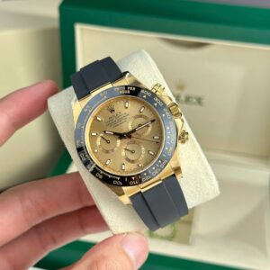 Rolex Daytona 116518LN YG Plated Champagne Dial 40mm Oysterflex Super Clone