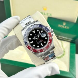 Alternative view of Rolex GMT-Master II 126710BLRO Pepsi 904L Steel Black Dial 40mm Oyster Super Clone