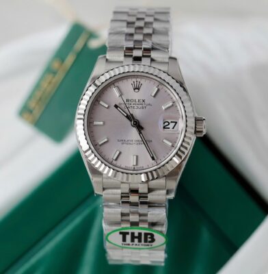 Rolex Datejust 316L Steel Silver Dial 31mm Jub THBF Replica