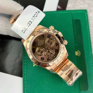 Alternative view of Rolex Daytona 116505 904L Steel Chocolate Dial 40mm Jub Super Clone