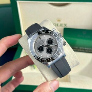 Rolex Daytona 126519LN 904L Steel Grey Dial 40mm Oysterflex Super Clone