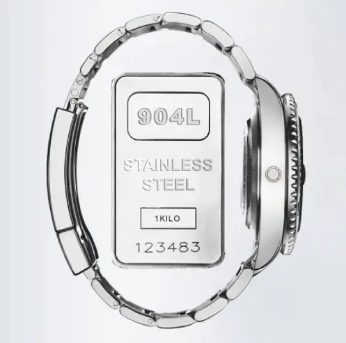 Solid Stainless Steel 904L