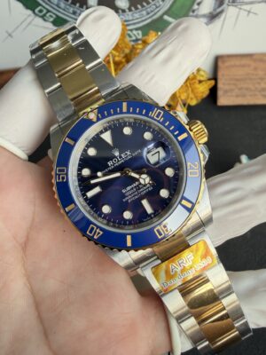 Alternative view of Rolex Submariner 126613LB SS/YG Plated Blue Dial 41mm Oyster Super Clone