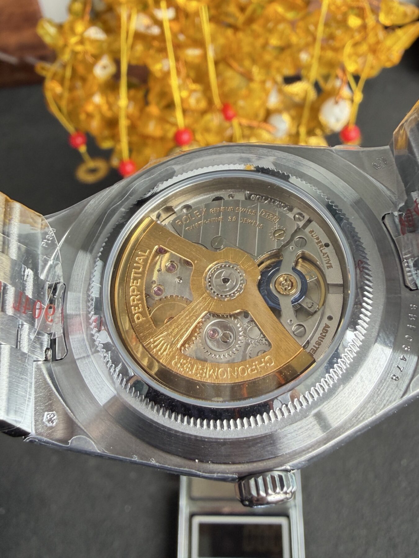 Rolex Land-Dweller 127336 Ice-Blue Honeycomb-Motif Dial 40mm Super Clone - Image 5